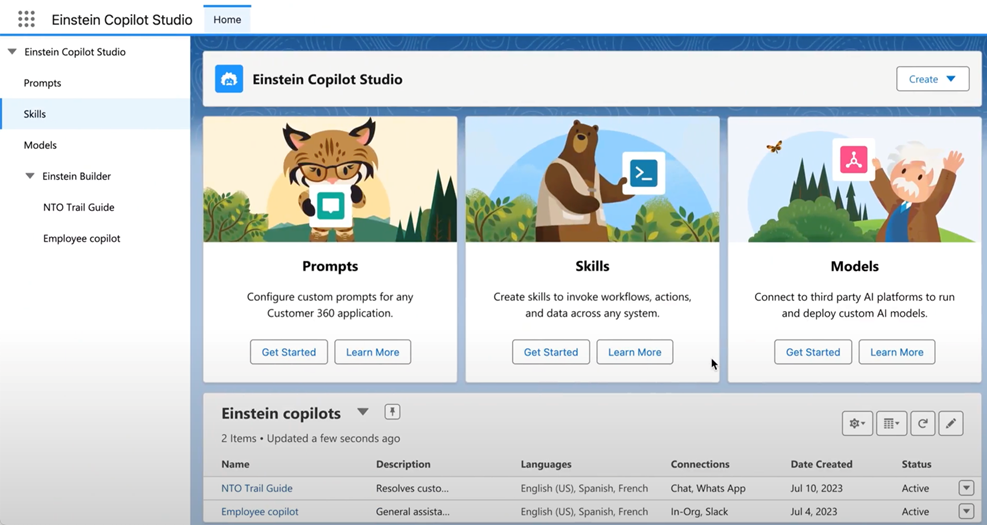 Salesforce en AI | Einstein Copilot Studio
