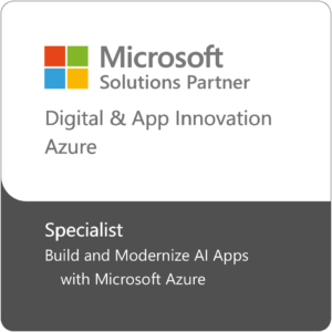 Microsoft AI en Application partner | ‘Advanced Speciliazation Build and Modernize AI apps with Microsoft Azure’